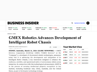 GMEX Robotics Advances Development of Intelligent Robot Chassis