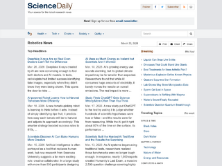 www.sciencedaily.com: Robotics News -- ScienceDaily