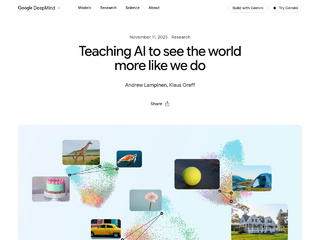 Teaching AI to See the World More Like Humans Do — Google DeepMind