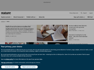 www.nature.com: Latest science Coverage Hub